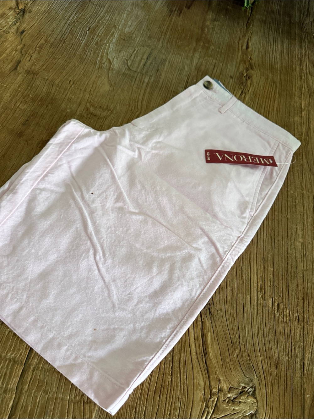 Merona Light Pink Women's Cotton Skort